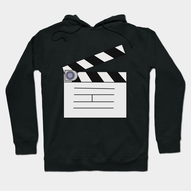 Clapperboard Hoodie by DiegoCarvalho